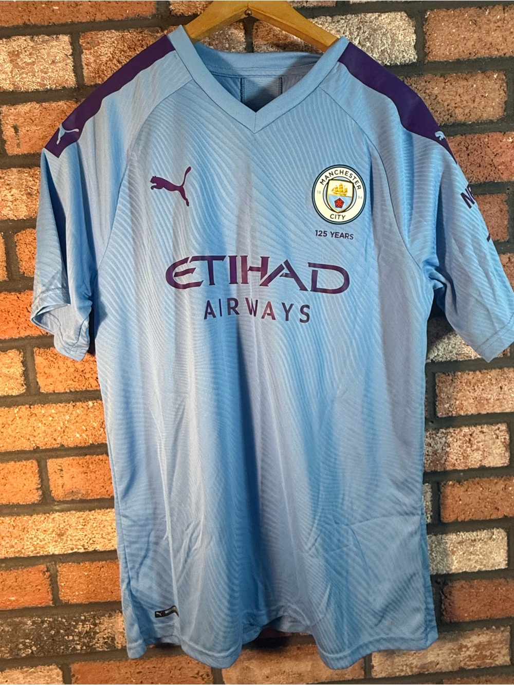 Puma Manchester City 19/20 Home Authentic Jersey XL NWT